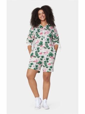 One Piece Flamingo Short Jumpsuit